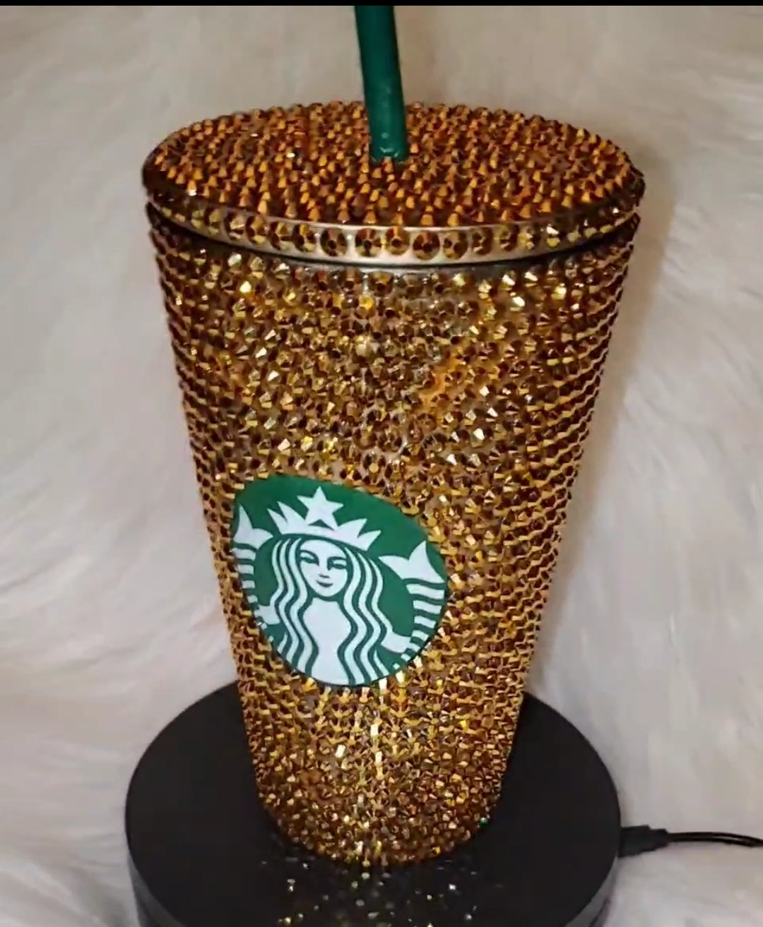 Blinged starbucks cup